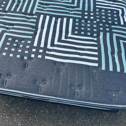 Beaudoin Platform Bed and Beautyrest Mattress - Queen