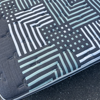 Beaudoin Platform Bed and Beautyrest Mattress - Queen