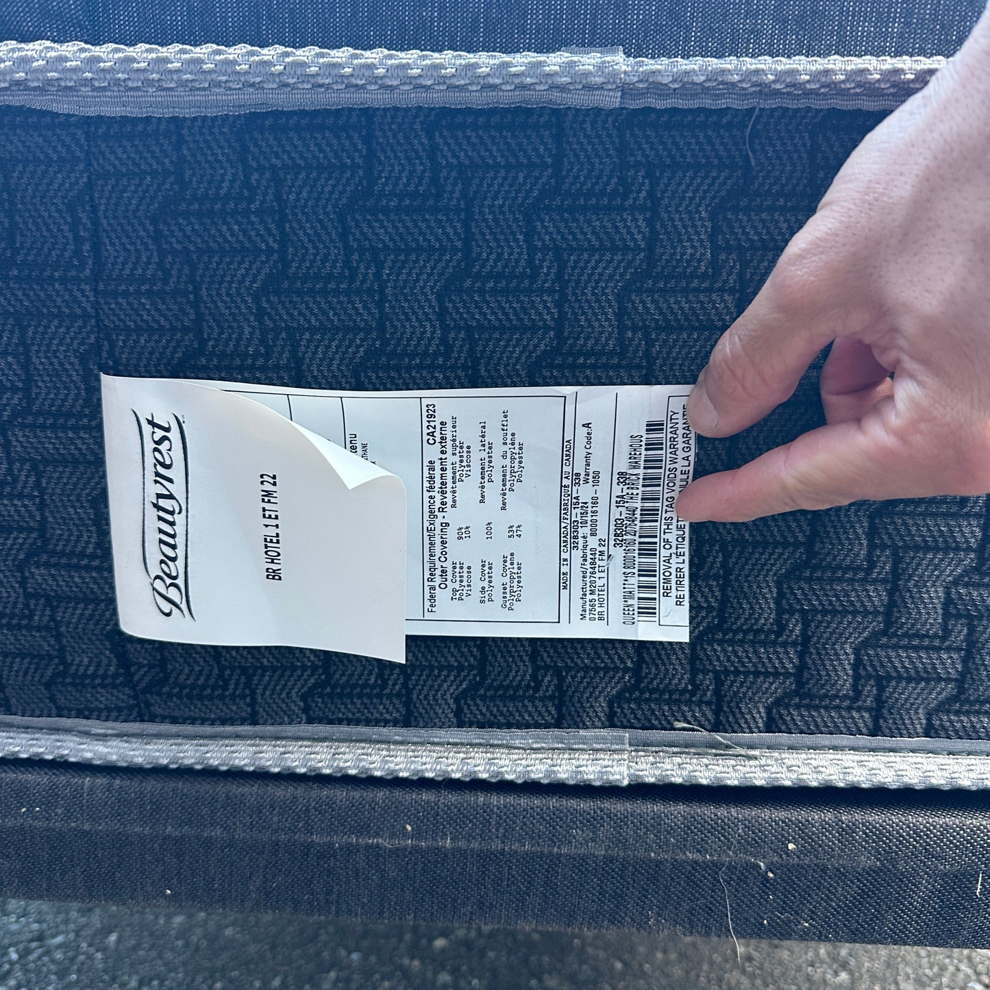 Beautyrest Black Hotel I Queen Mattress