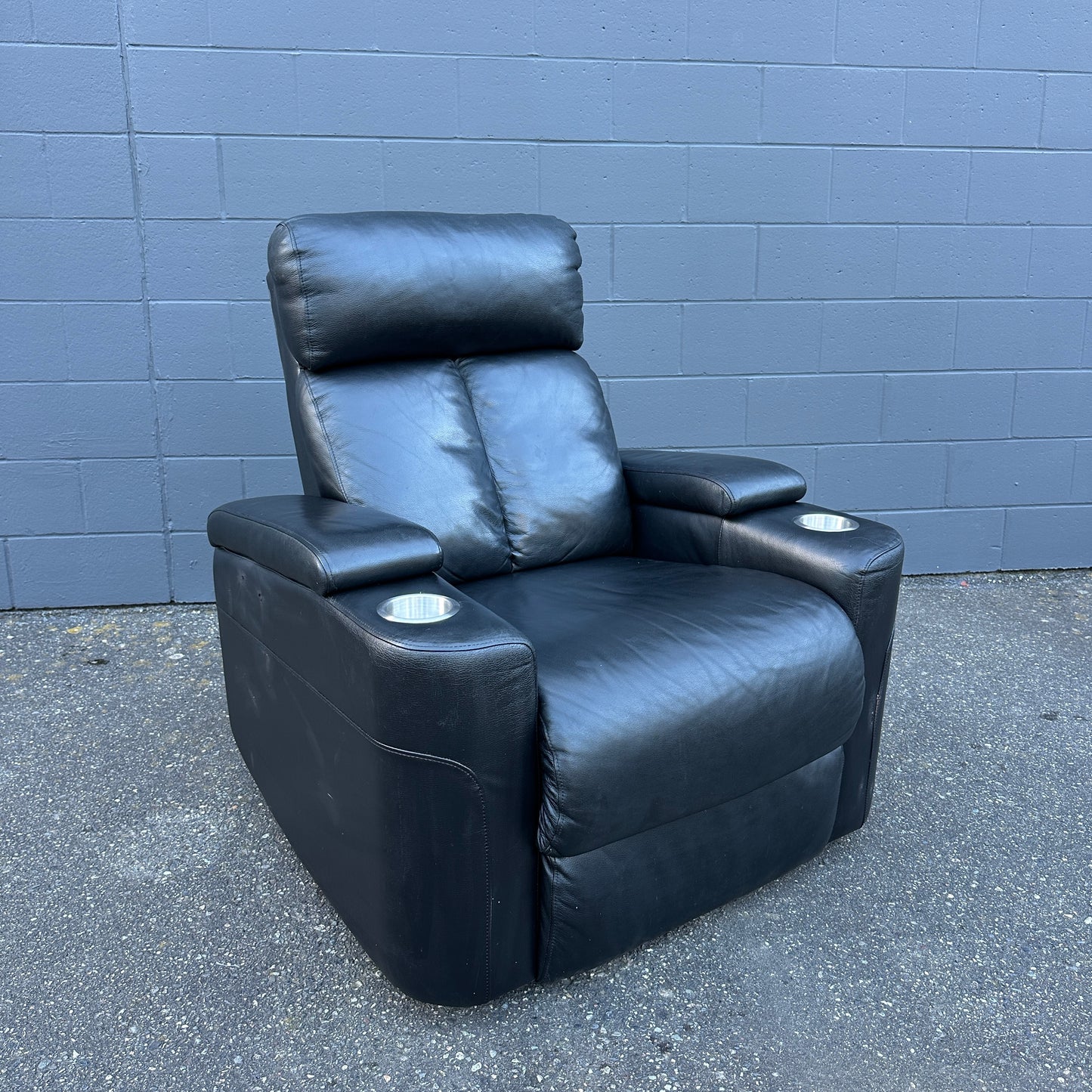 Black Power Theatre Recliner Chair