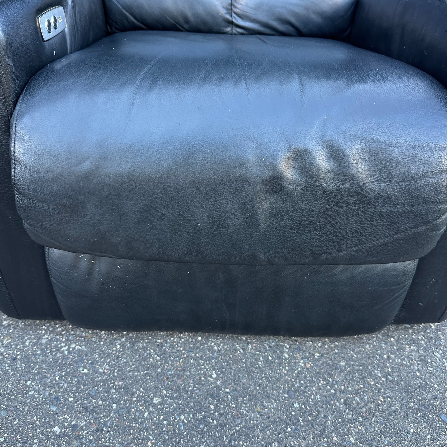Black Power Party Time Reclining Chair