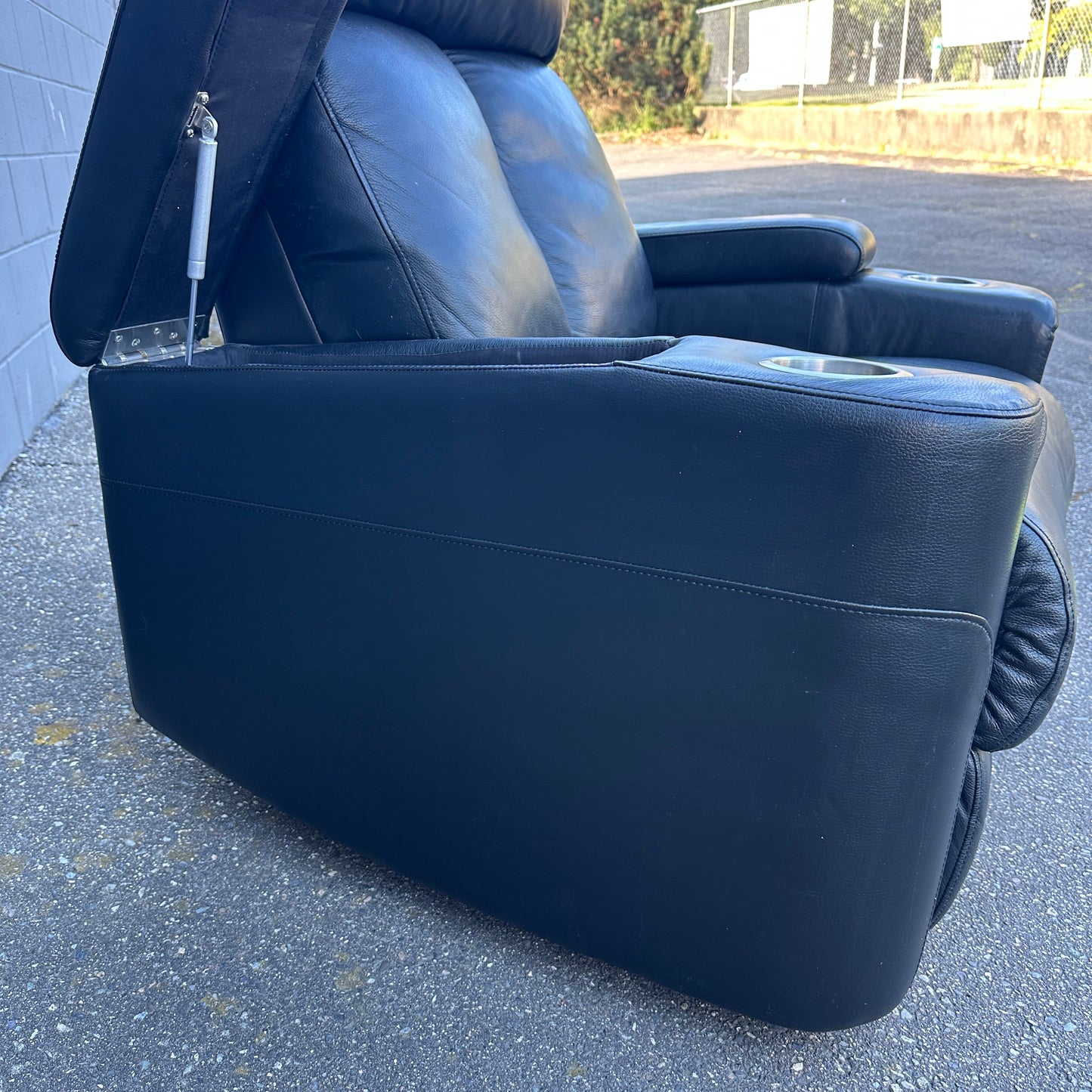 Black Power Party Time Reclining Chair