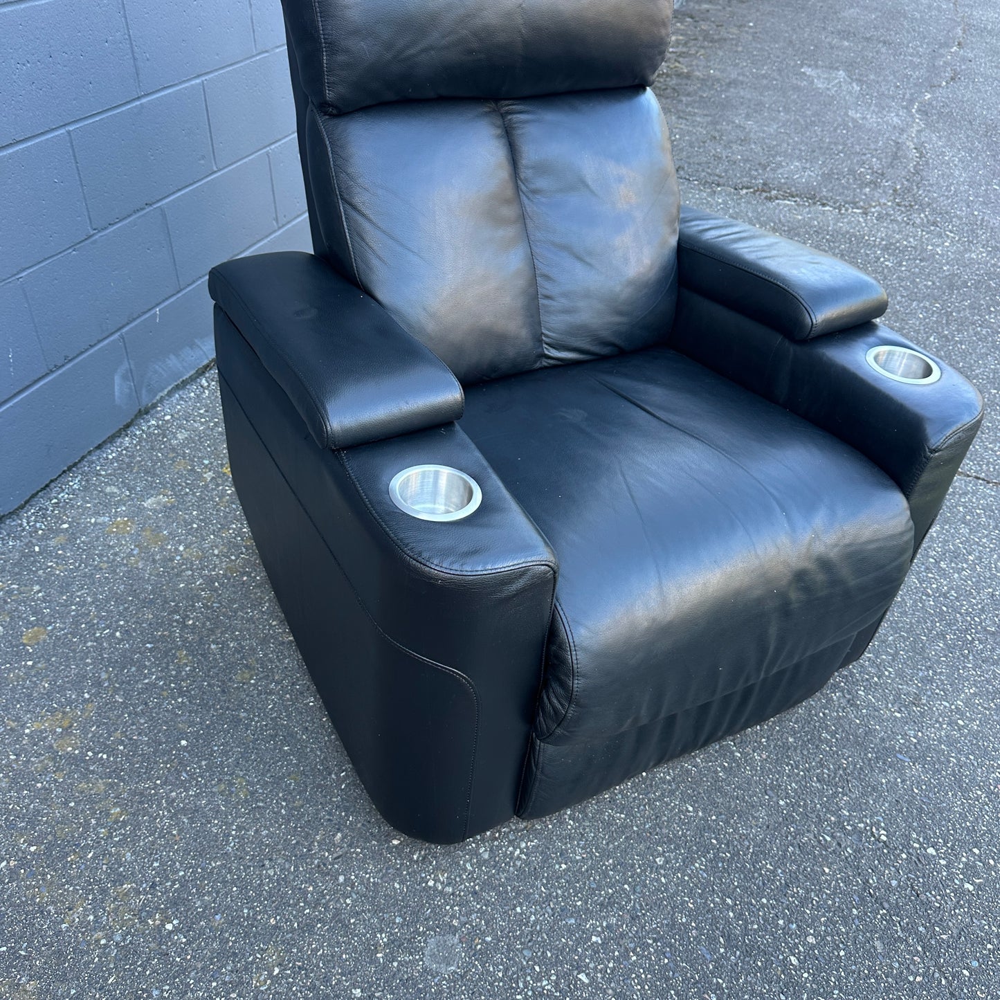 Black Power Party Time Reclining Chair