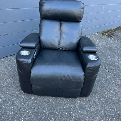 Black Power Party Time Reclining Chair
