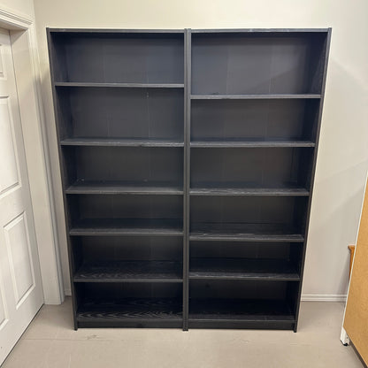 Black Bookcase (2 shelves)