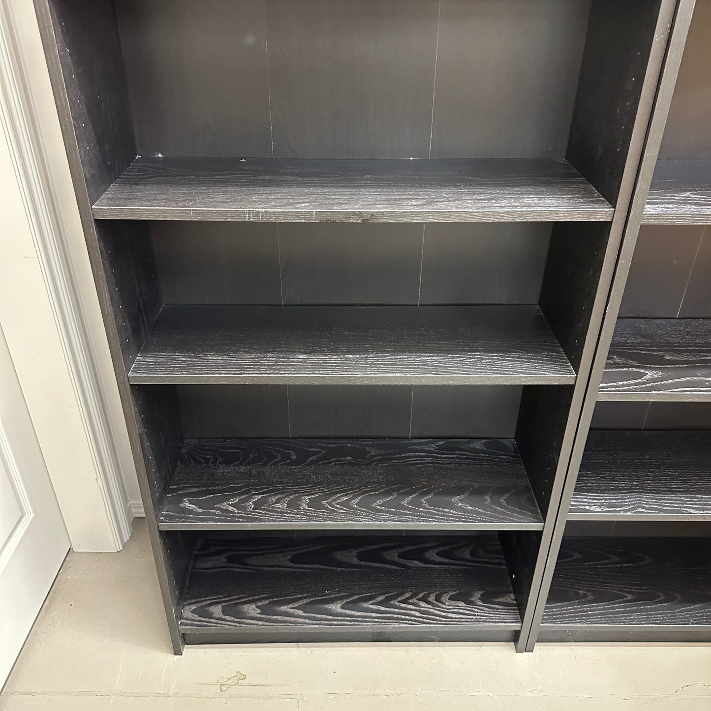 Black Bookcase (2 shelves)