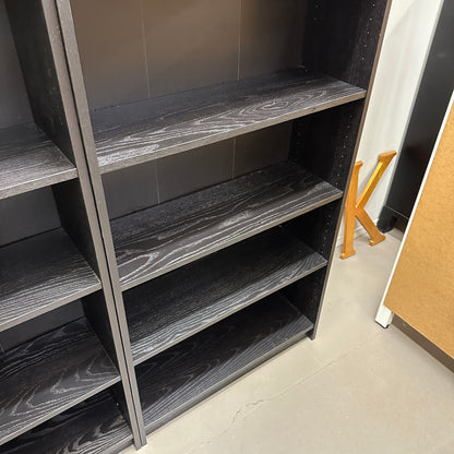 Black Bookcase (2 shelves)