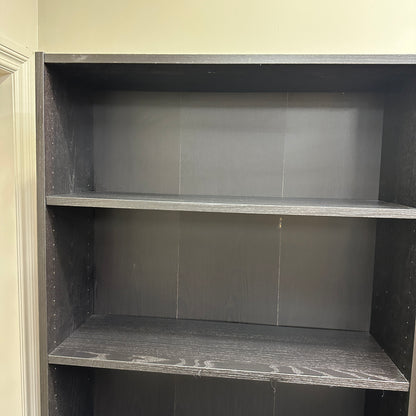Black Bookcase (2 shelves)