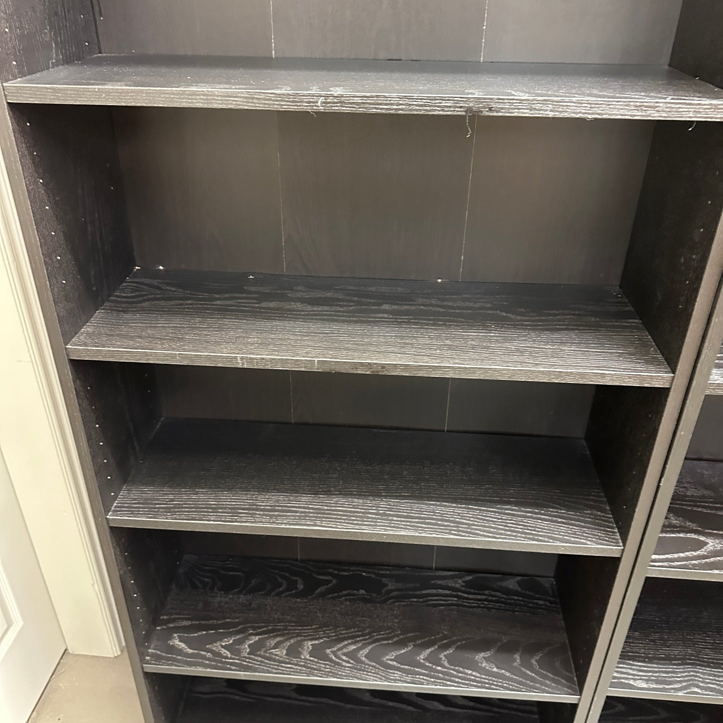 Black Bookcase (2 shelves)