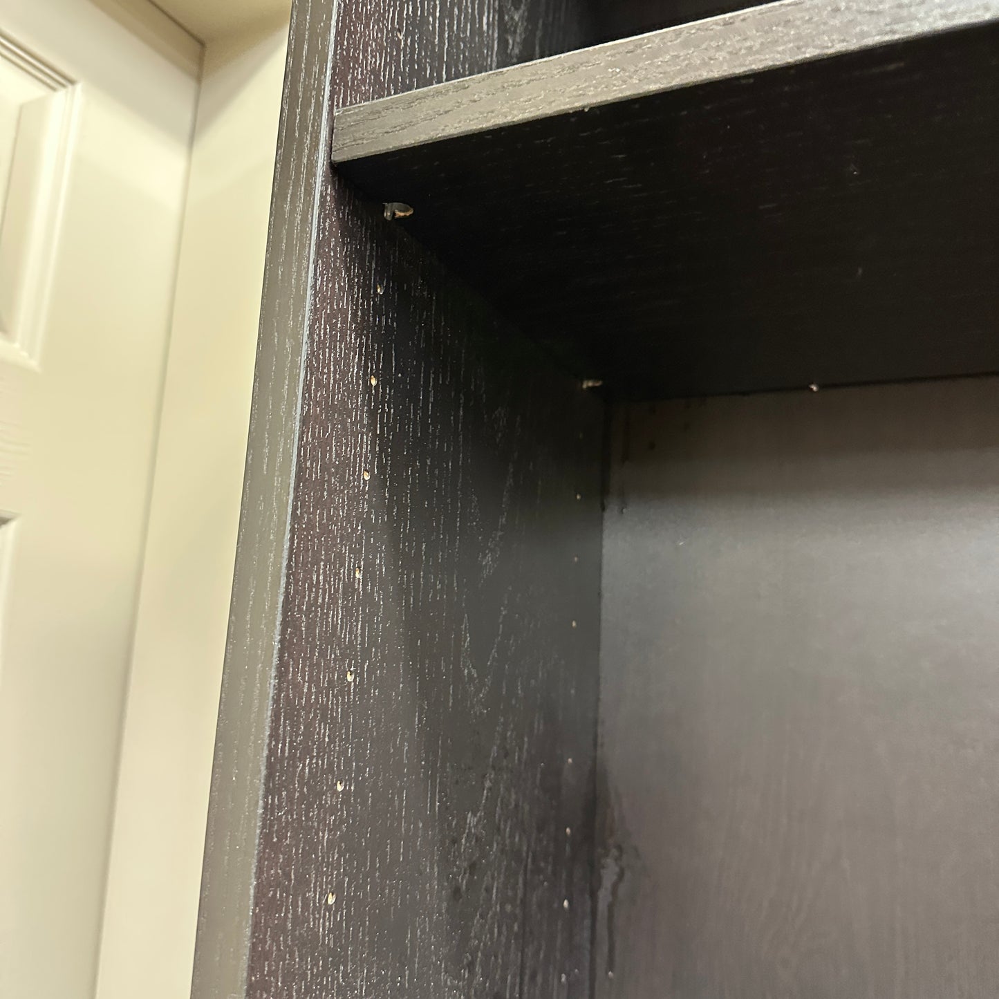 Black Bookcase (2 shelves)