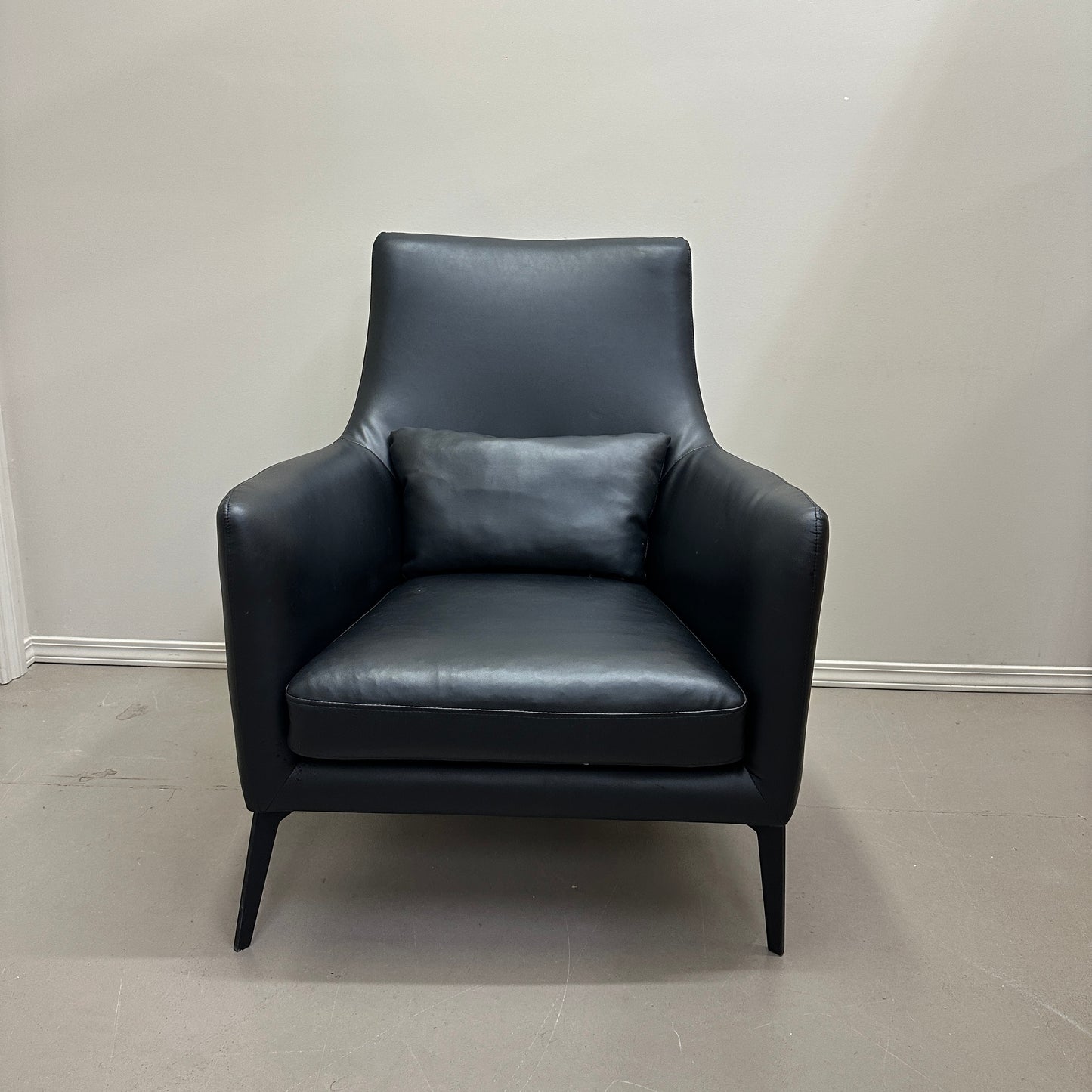 Black Modern Accent Chair