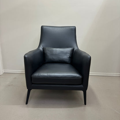 Black Modern Accent Chair