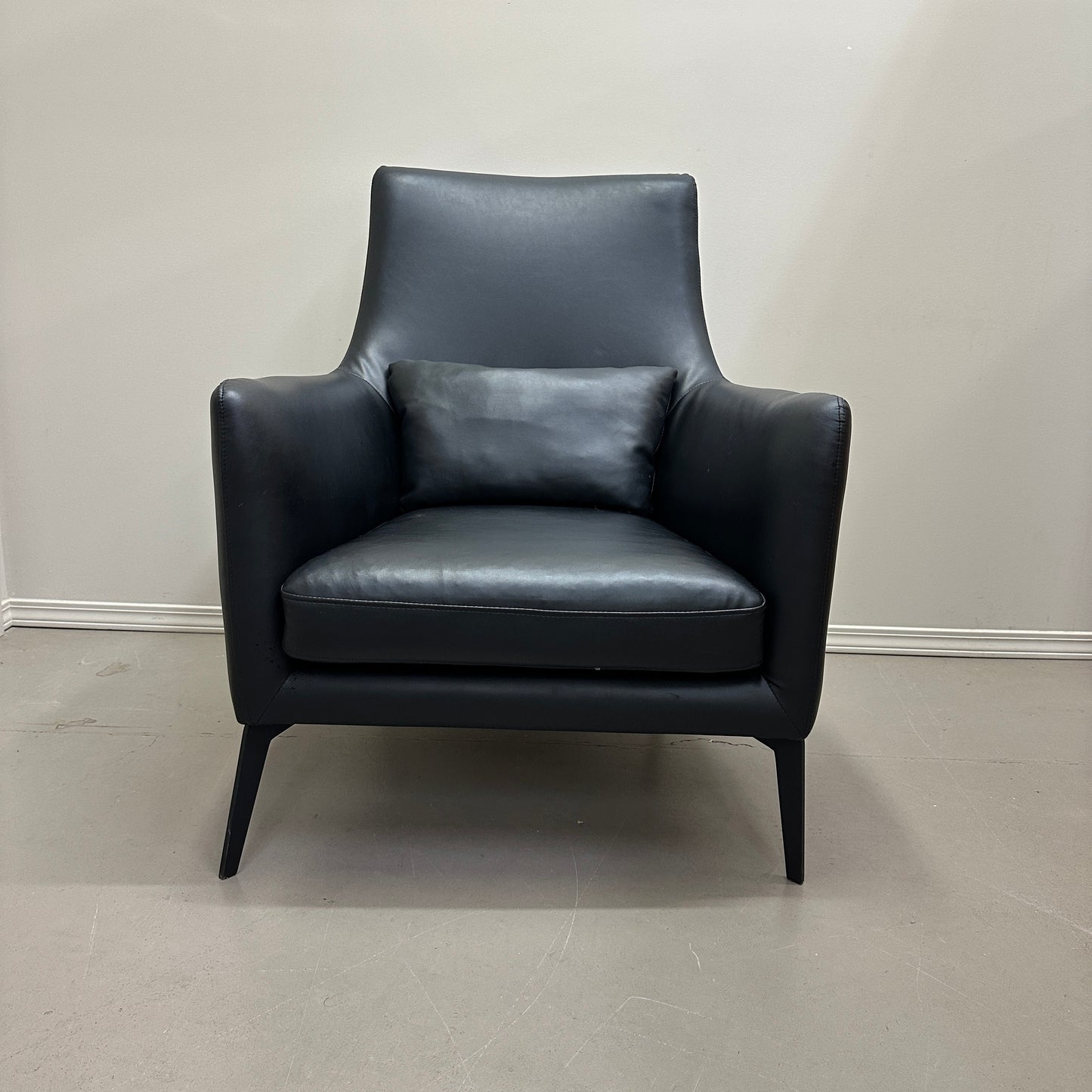 Black Modern Accent Chair