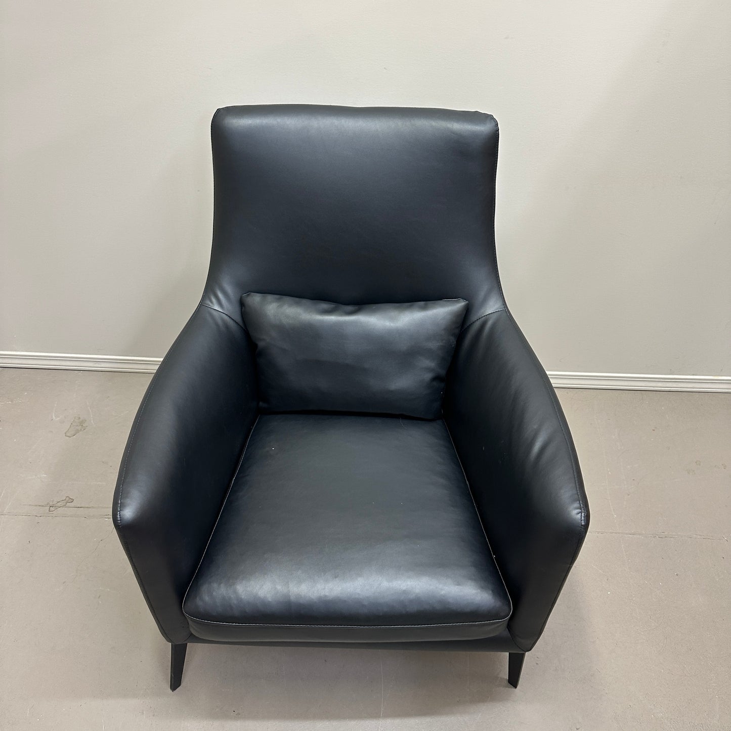 Black Modern Accent Chair