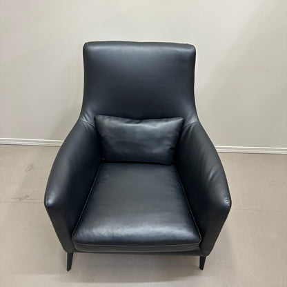 Black Modern Accent Chair