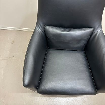 Black Modern Accent Chair