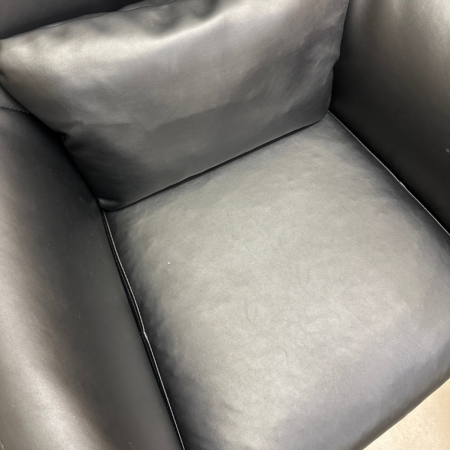 Black Modern Accent Chair