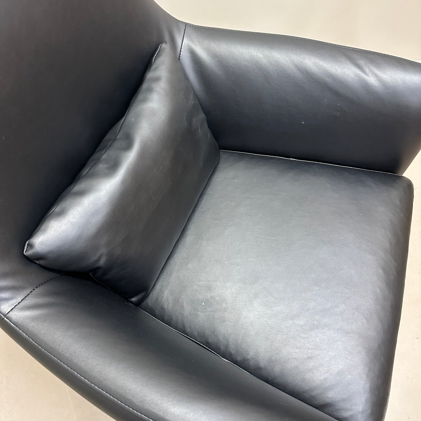 Black Modern Accent Chair