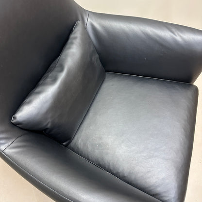 Black Modern Accent Chair