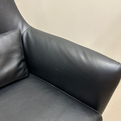 Black Modern Accent Chair
