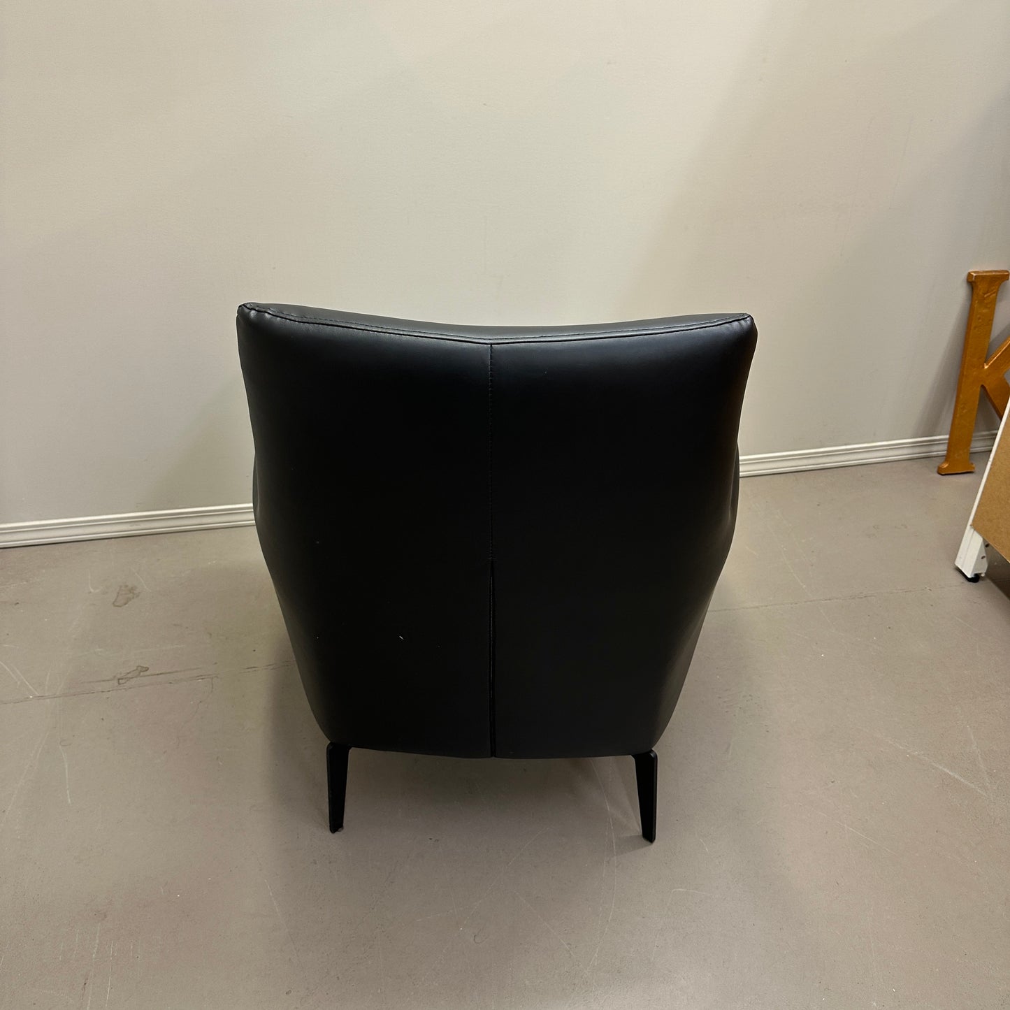 Black Modern Accent Chair