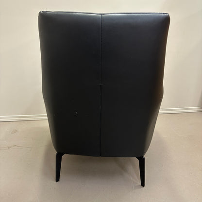 Black Modern Accent Chair