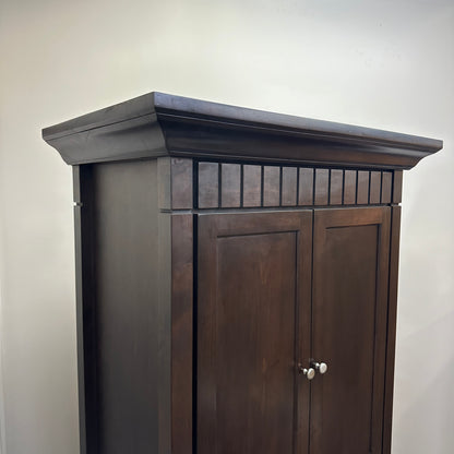 Solid Wood Storage Cabinet