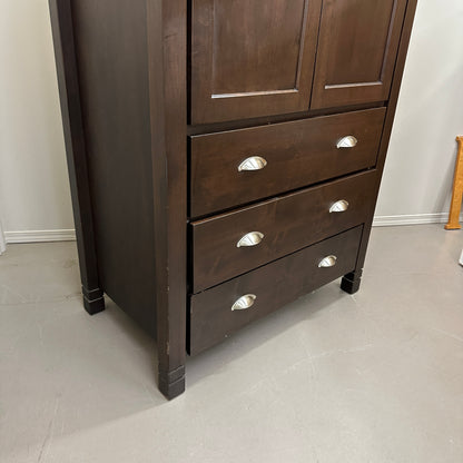 Solid Wood Storage Cabinet