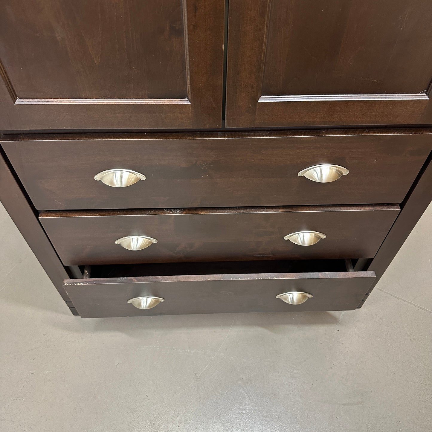 Solid Wood Storage Cabinet