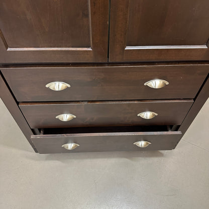 Solid Wood Storage Cabinet