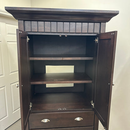 Solid Wood Storage Cabinet