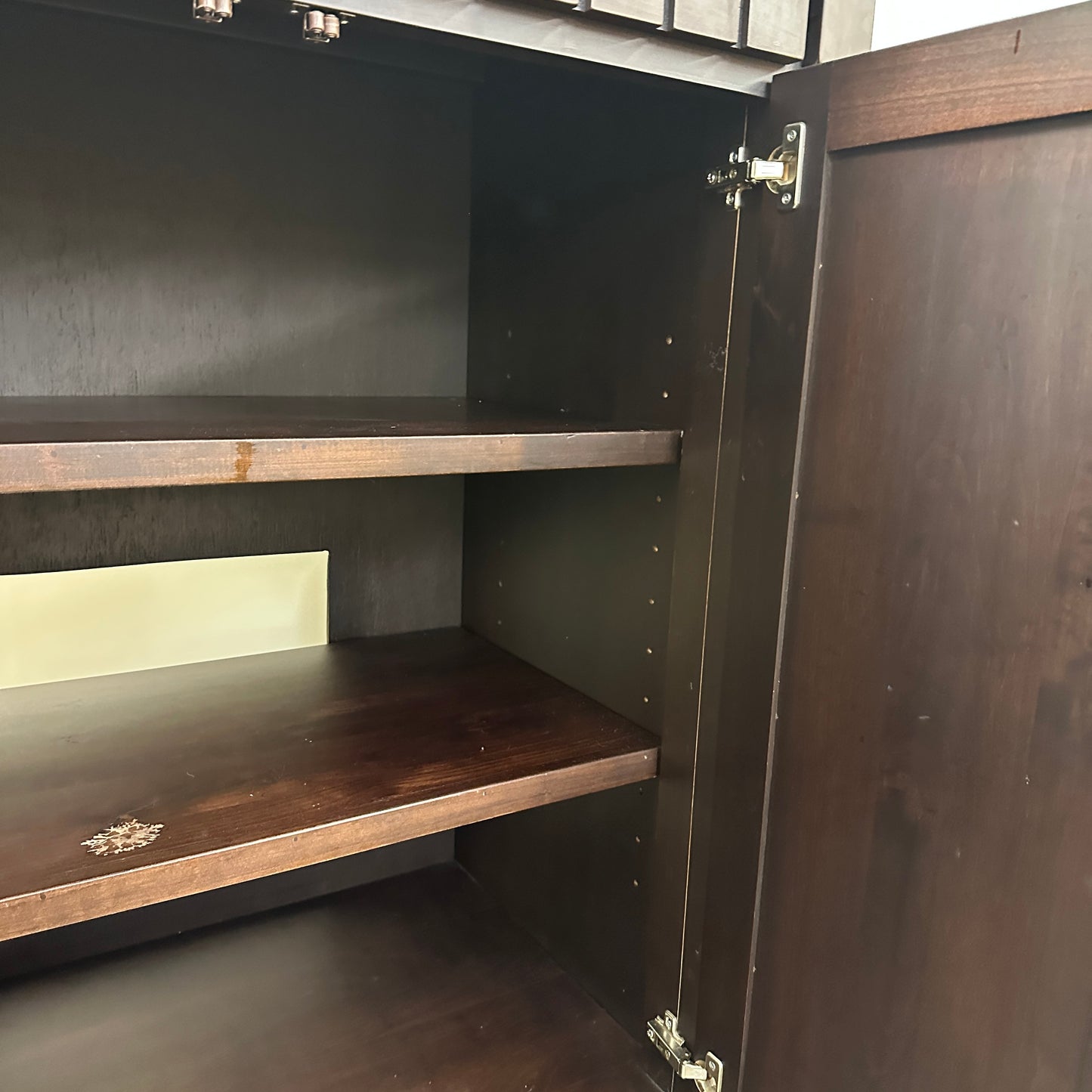 Solid Wood Storage Cabinet
