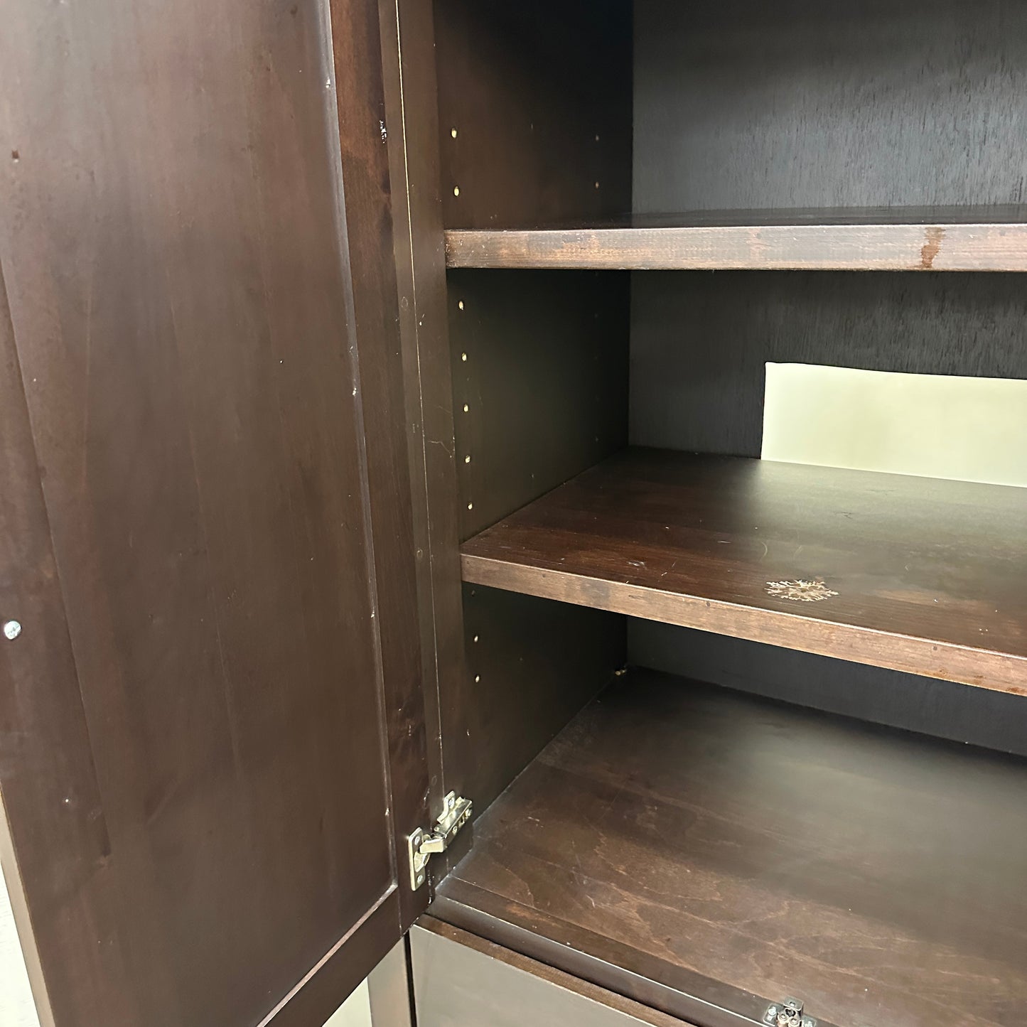 Solid Wood Storage Cabinet