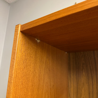 1960s Danish Teak Wall Unit by Domino Møbler