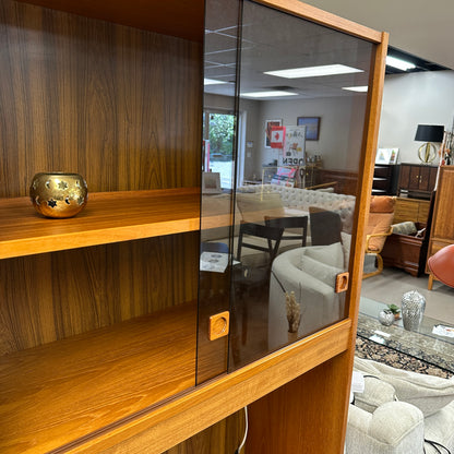 1960s Danish Teak Wall Unit by Domino Møbler