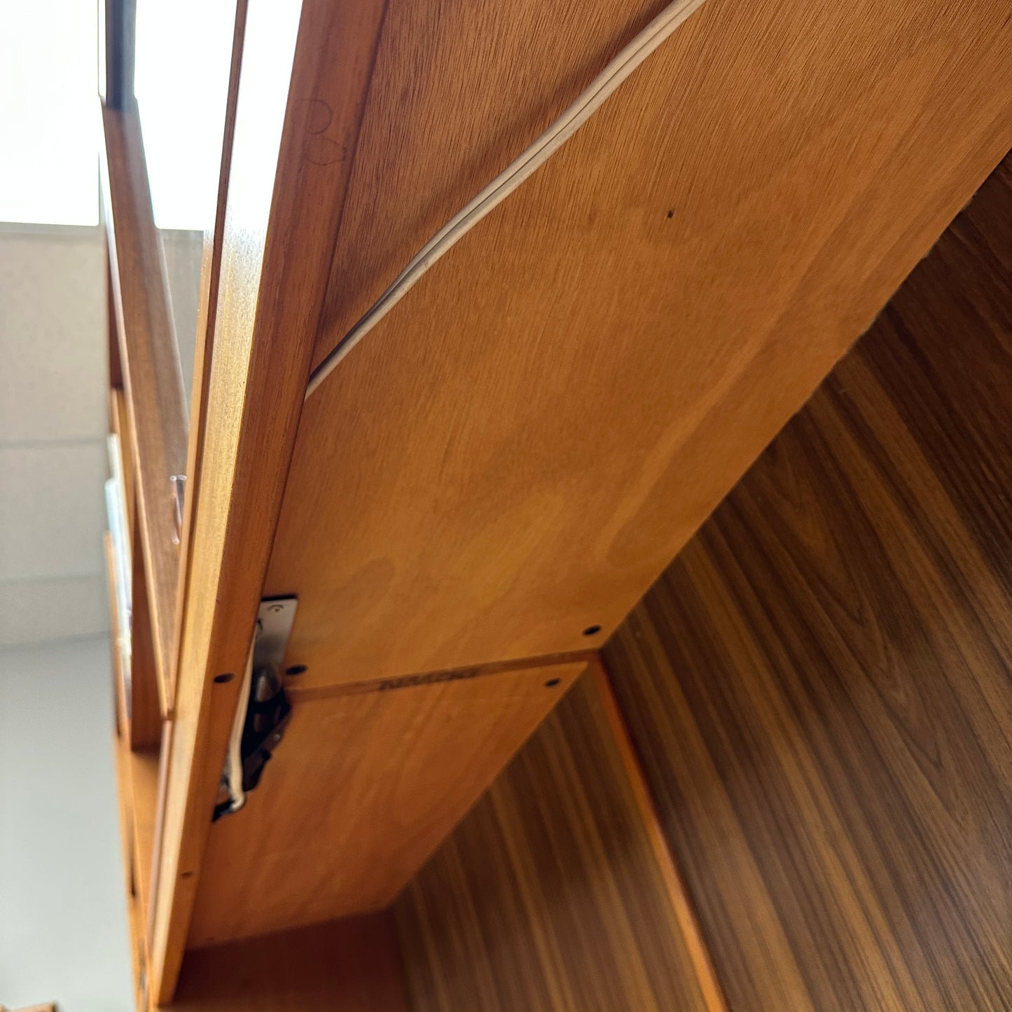 1960s Danish Teak Wall Unit by Domino Møbler