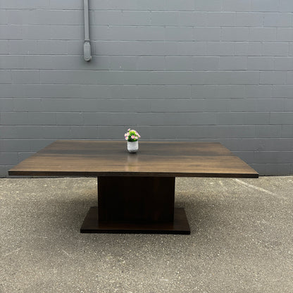 Large Solid Walnut Dining Table