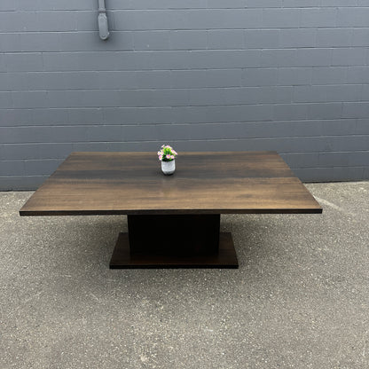 Large Solid Walnut Dining Table