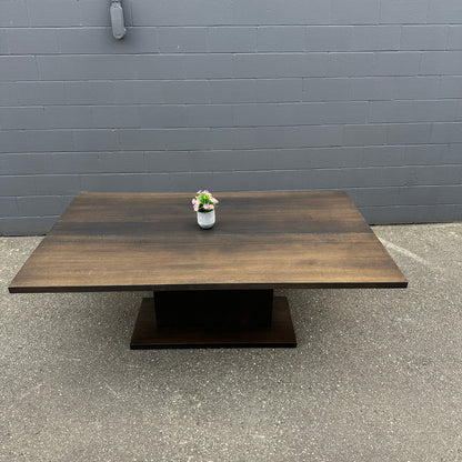 Large Solid Walnut Dining Table