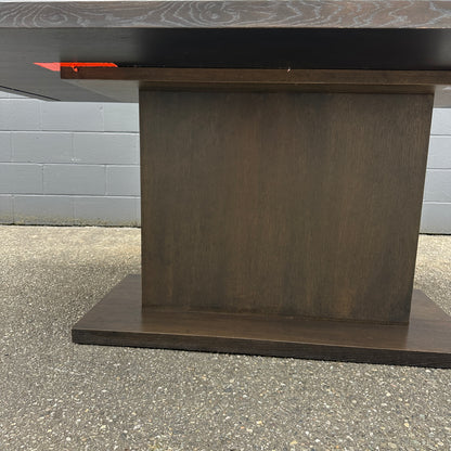 Large Solid Walnut Dining Table