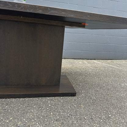Large Solid Walnut Dining Table