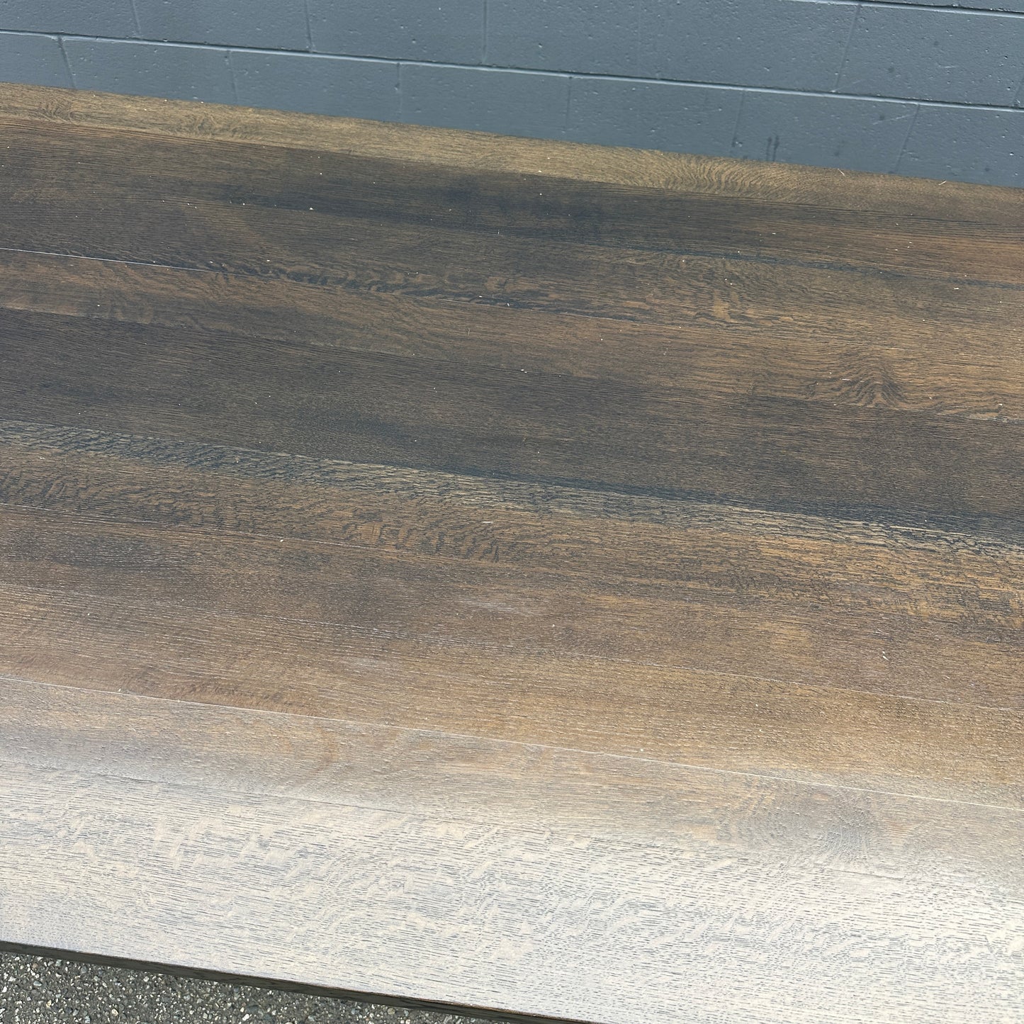 Large Solid Walnut Dining Table