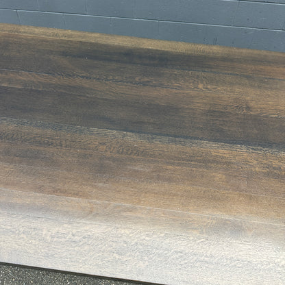 Large Solid Walnut Dining Table