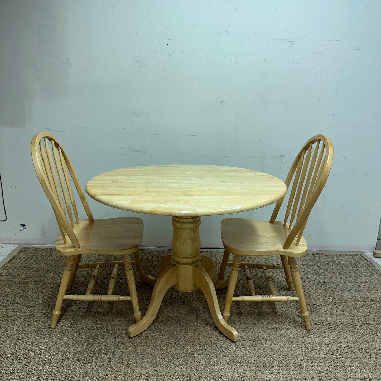 Drop-Leaf Dinette Set with 2 Chairs