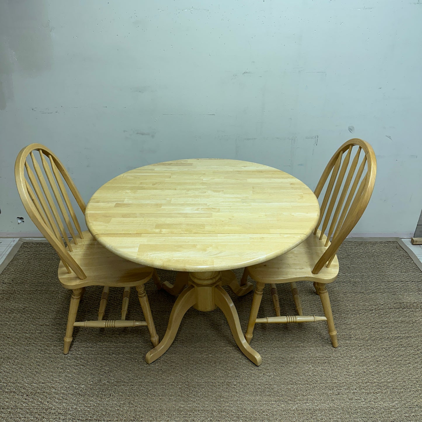 Drop-Leaf Dinette Set with 2 Chairs
