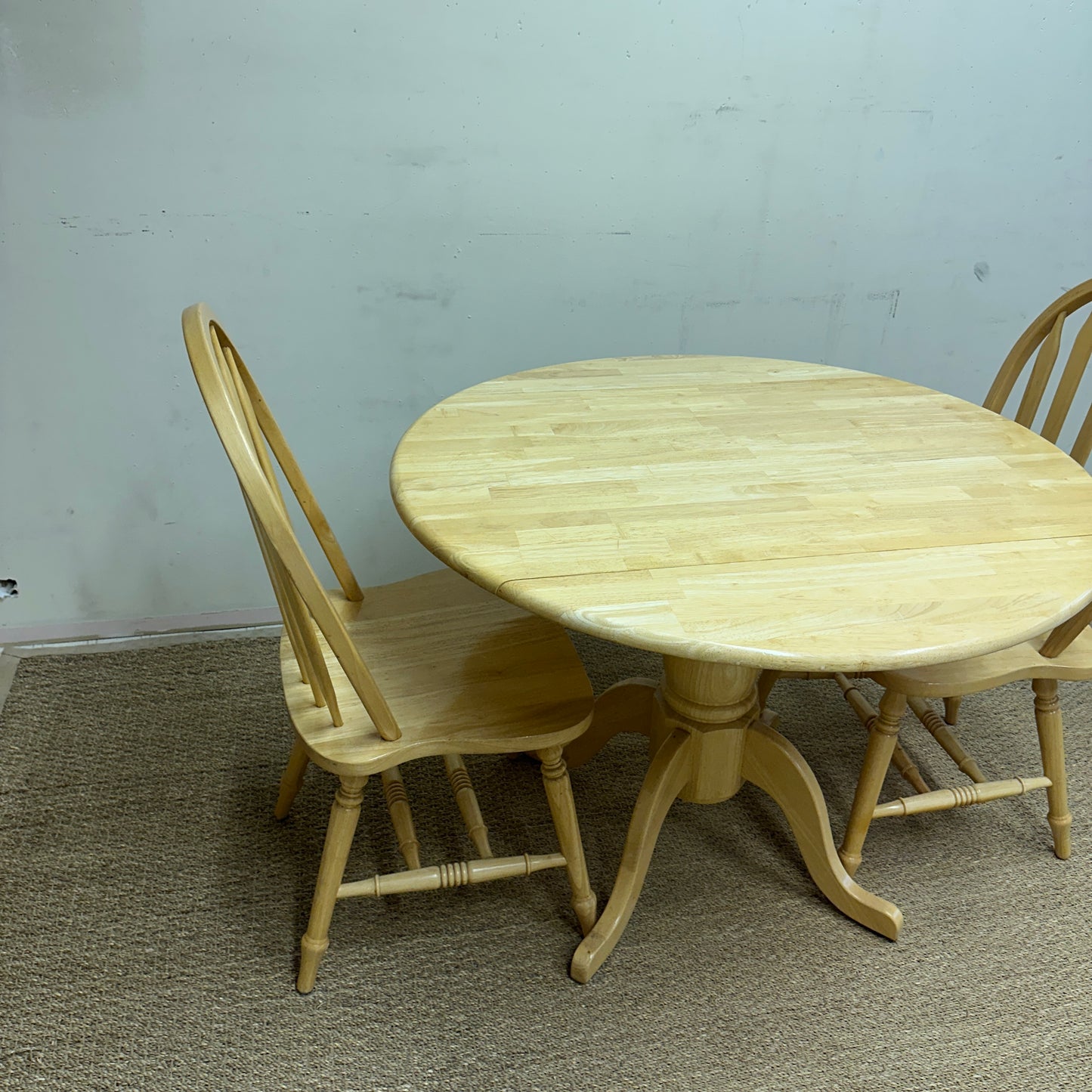 Drop-Leaf Dinette Set with 2 Chairs