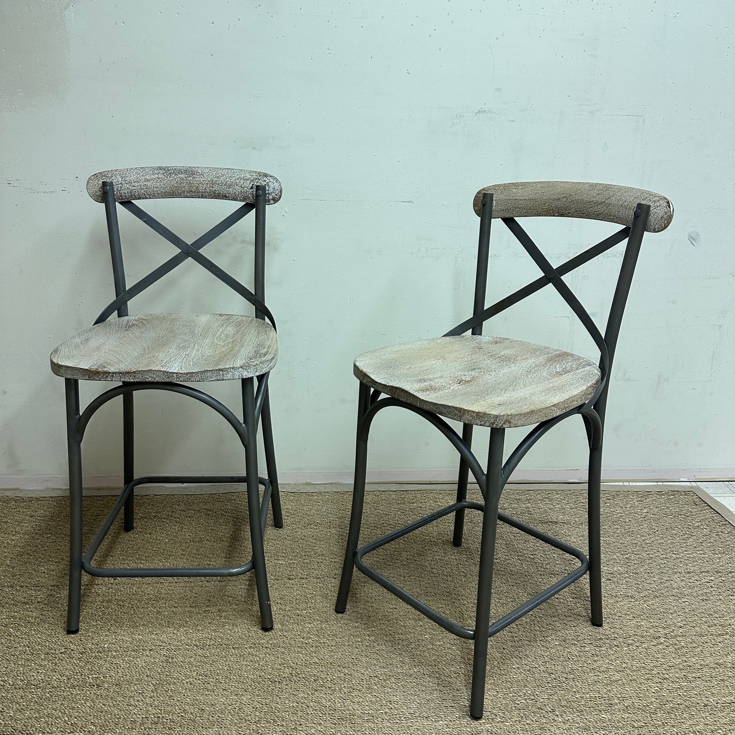 Pier 1 Zach Counter Stools (x2)