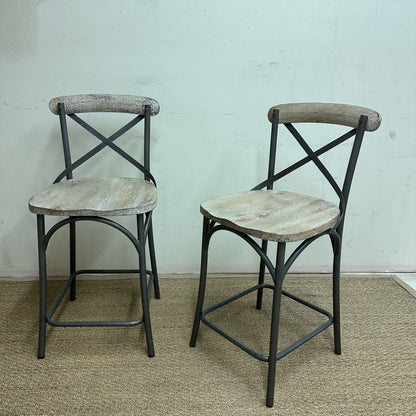 Pier 1 Zach Counter Stools (x2)