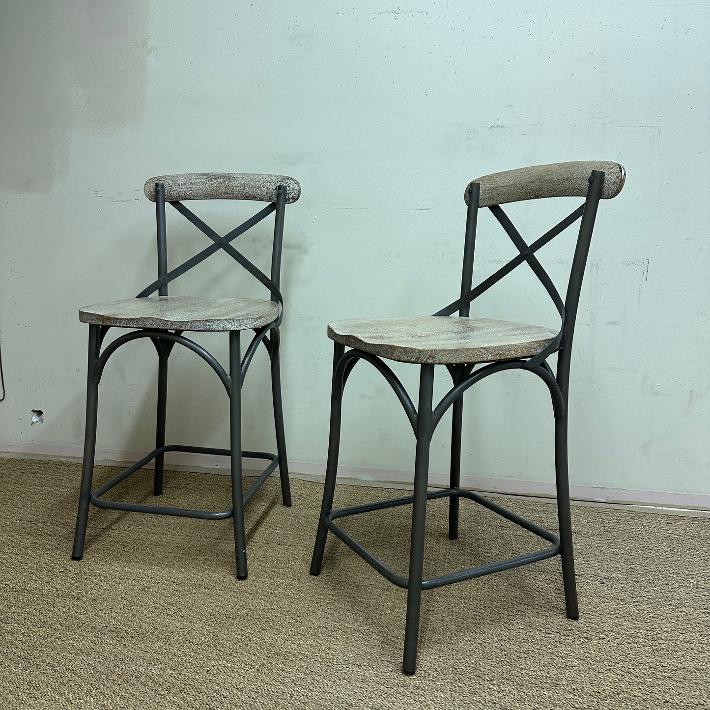 Pier 1 Zach Counter Stools (x2)