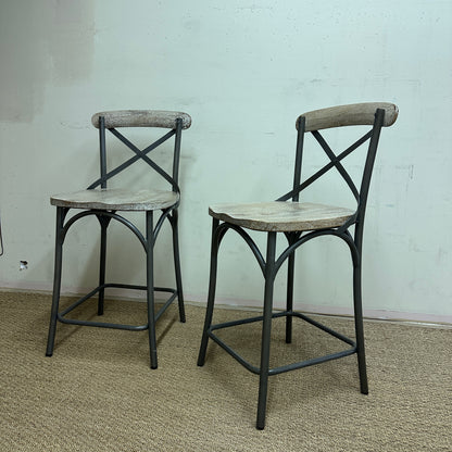 Pier 1 Zach Counter Stools (x2)